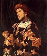 Girolamo Romanino Portrait of a Man painting